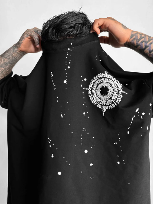 Void Spiral Oversized Tee