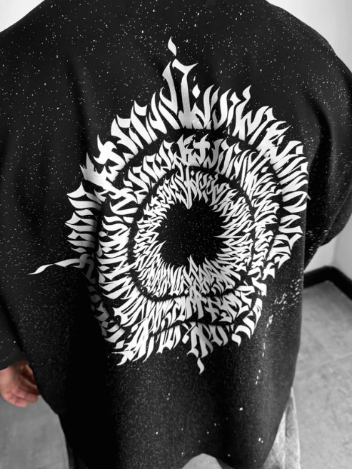 Void Spiral Oversized Tee