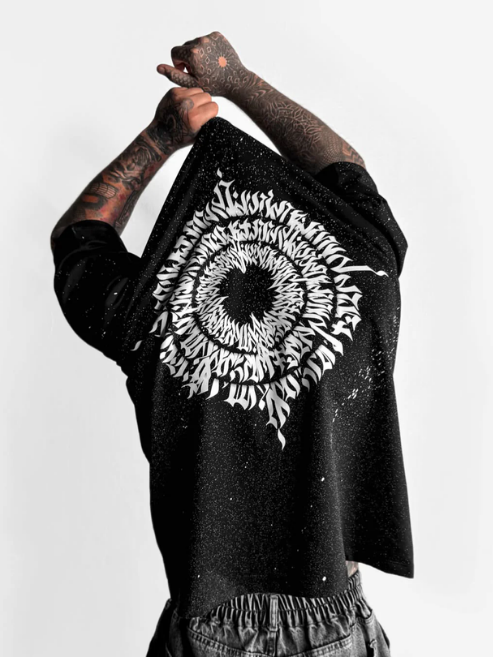 Void Spiral Oversized Tee