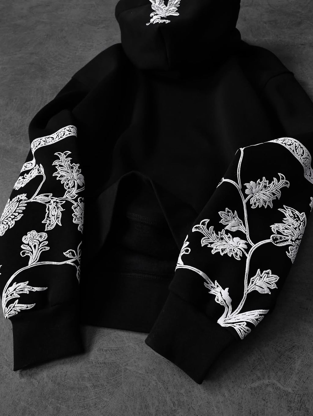 Blackout Flora Hoodie