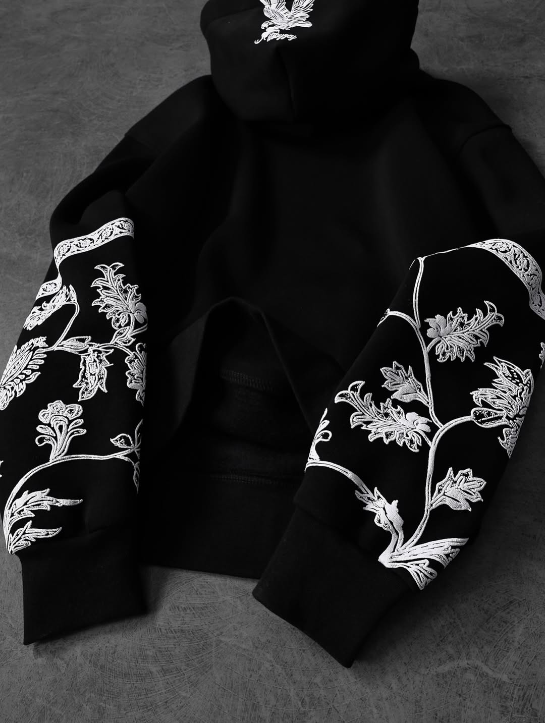 Blackout Flora Hoodie