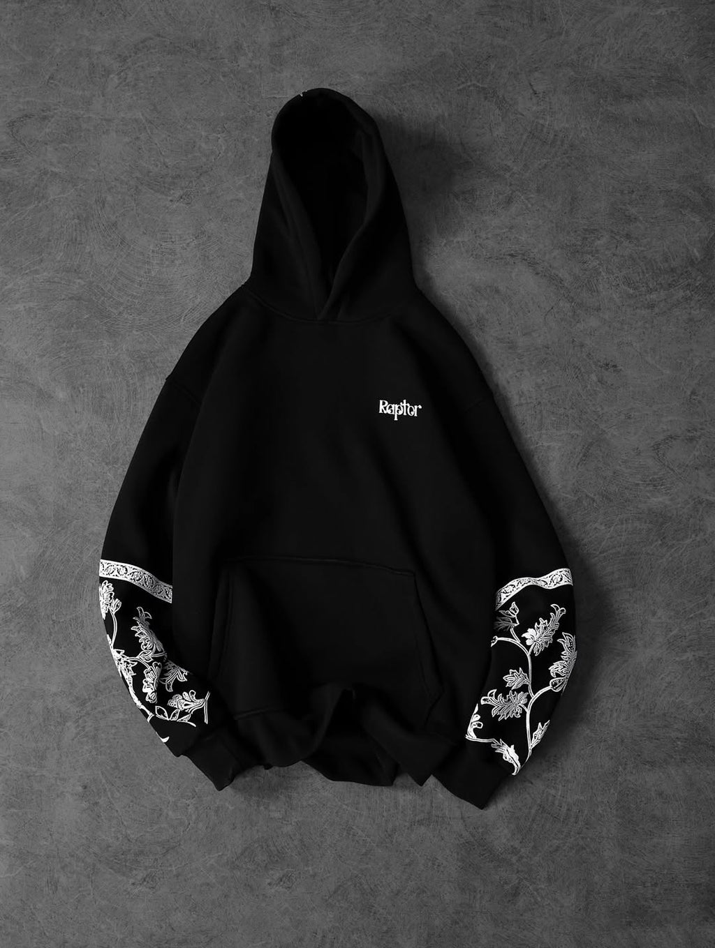 Blackout Flora Hoodie