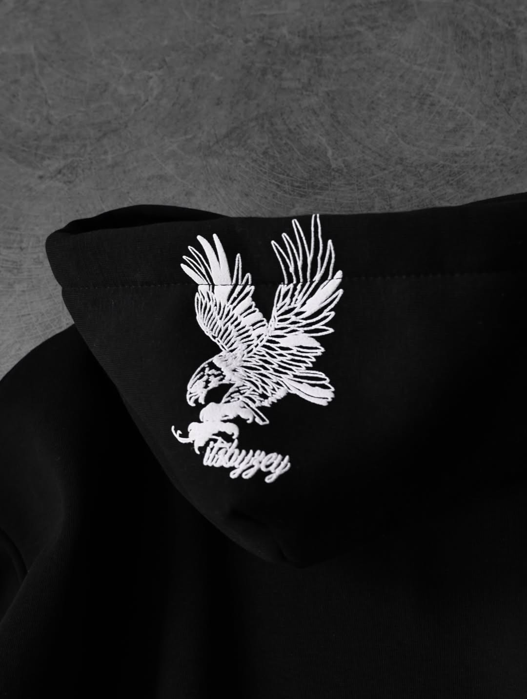 Blackout Flora Hoodie