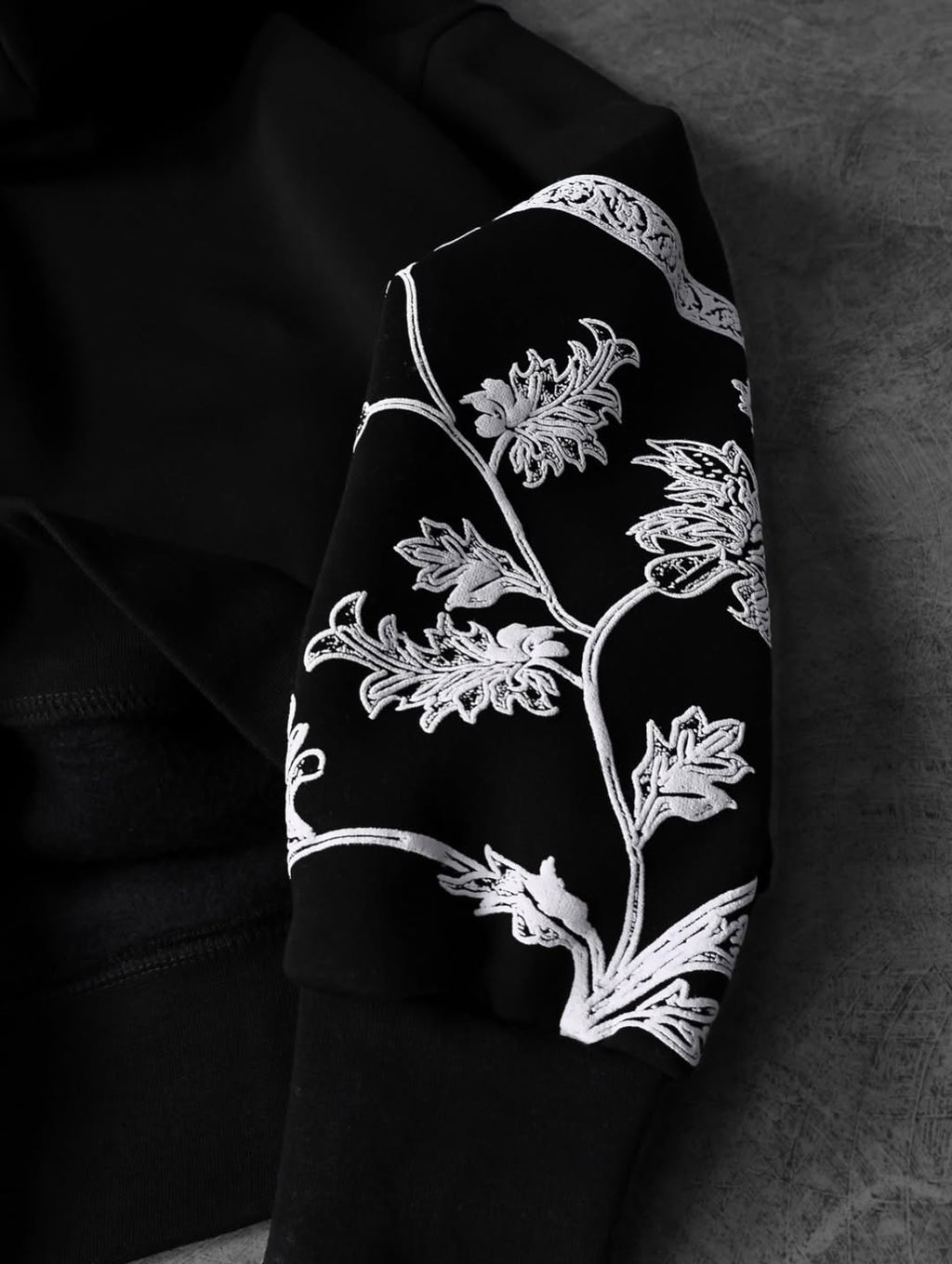 Blackout Flora Hoodie